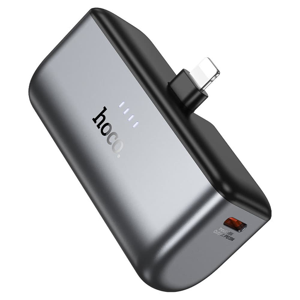 Cargador Portátil Hoco Q31 Mini Pocket Lightning 5000mAh - Black