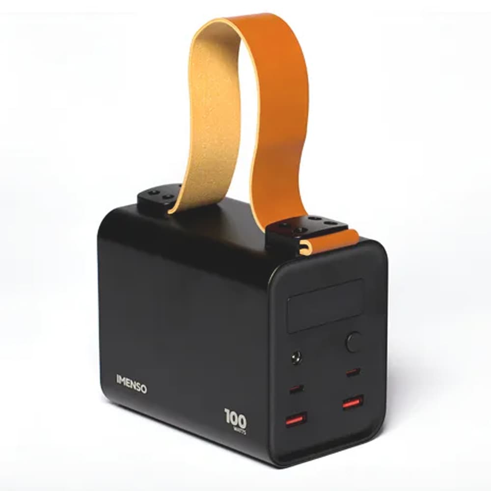 Cargador Portatil Imenso IMS-618S 60000mAh/100W/LED/USB/Tipo C - Black