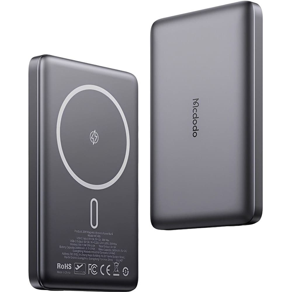 Cargador Portatil Wireless MCDODO MC-4651 MAGNETIC 10000MAH 20W - Black