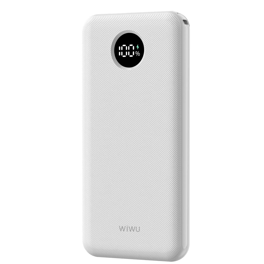 Cargador Portatil Wiwu PN03 Essen 10000MAH - White
