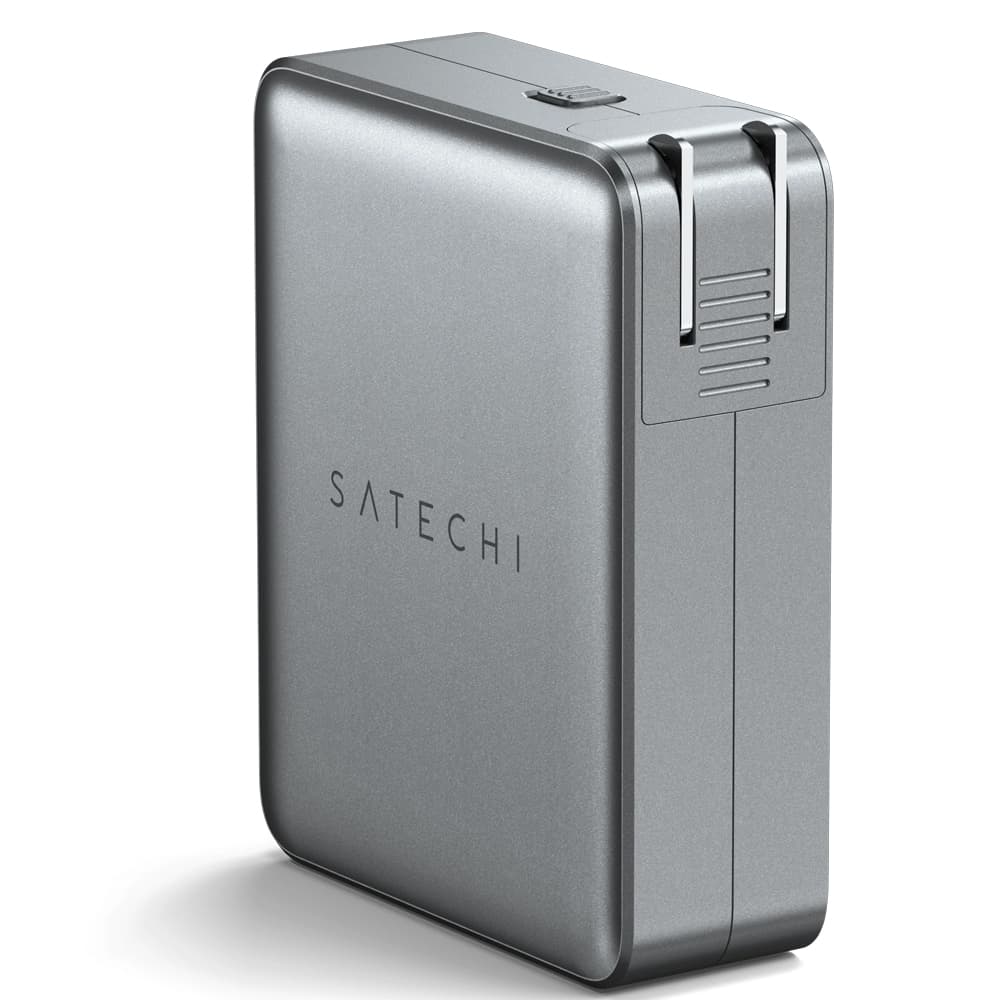 Cargador Satechi ST-W145GTM USB-C/4PORT/145W Gan Travel Charge - Gray