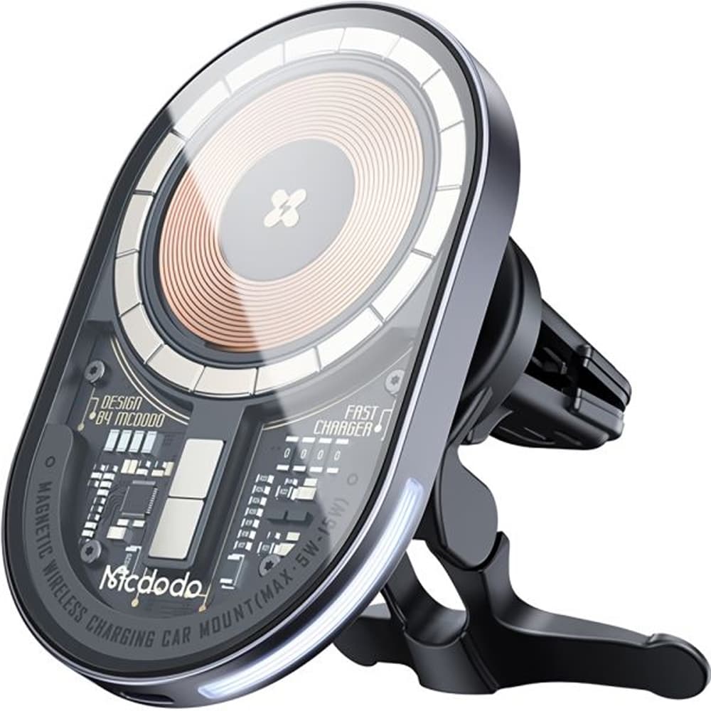 Cargador Vehicular Wireless Mcdodo CH-2340 Deep 15W/Magnetic - Gray