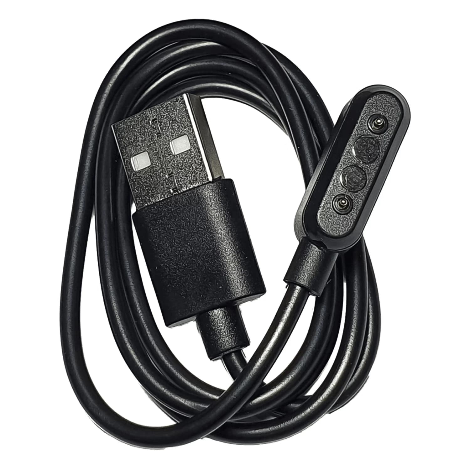 Carregador FTX 2 Pinos para Smartwatch G12 - Preto