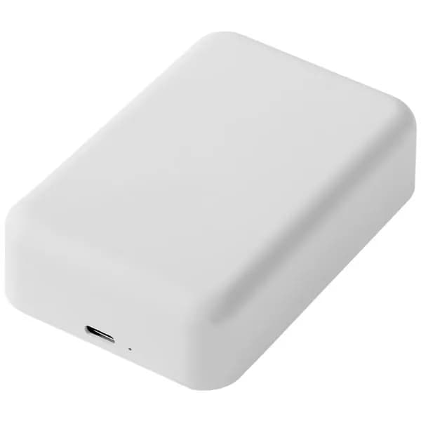 Carregador Portàtil Wireless Yookie YO62 de 10.000 mAh Saída USB-C - Branco