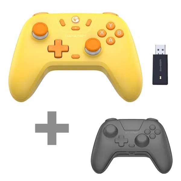 Controle Sem Fio GameSir Nova Lite T4N para PC Steam Nintendo Smartphone + Case