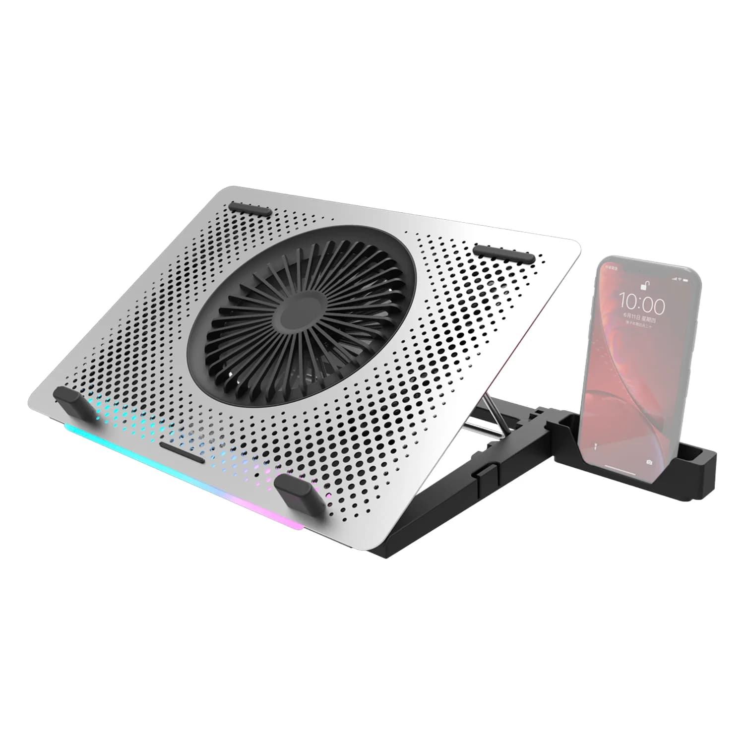Acessório · Cooler para Notebook darkFlash G200 Plus RGB - Prata
