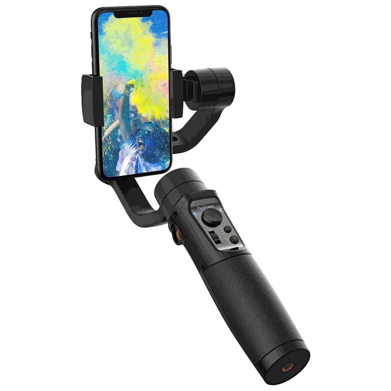 Estabilizador Gimbal Hohem iSteady Mobile+ A-RM92 con 3 ejes para Smartphones - Negro