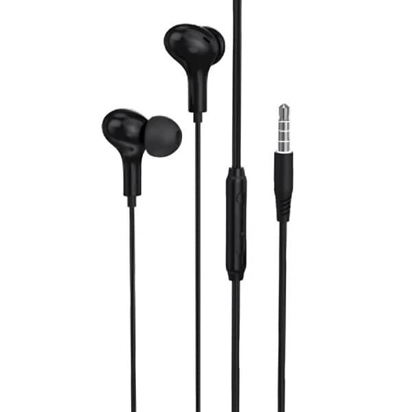 Fone de Ouvido G-TiDE MW02 com Microfone e Cabo de 1.2 Metros - Preto