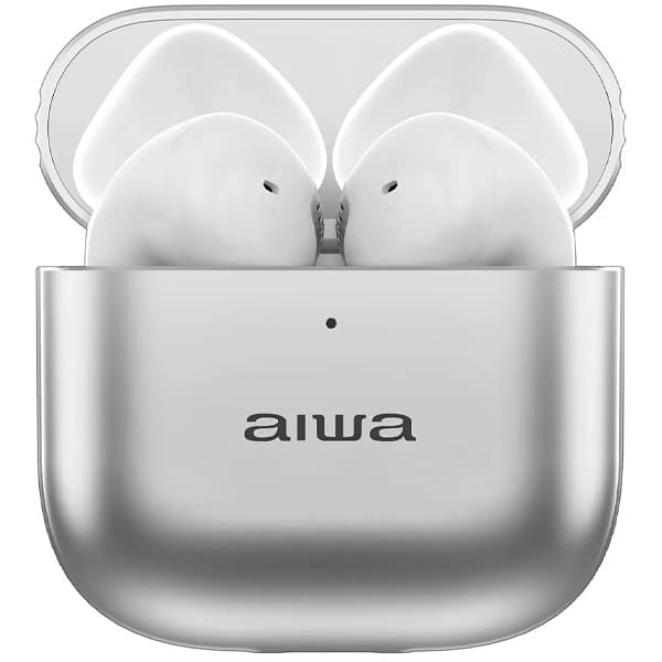 Fone de Ouvido Sem Fio Aiwa AWTWSG6M - Branco Prata