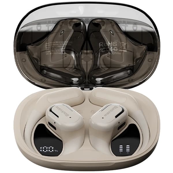 Fone de Ouvido Sem Fio Blackview AirBuds 300 com ENC - Ivory White