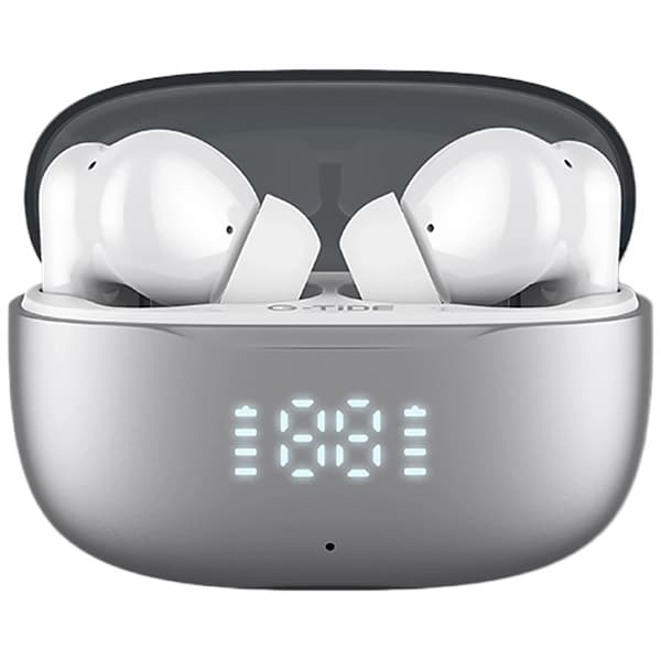 Fone de Ouvido Sem Fio G-TiDE Colorbeats com ANC ENC - Branco Prata