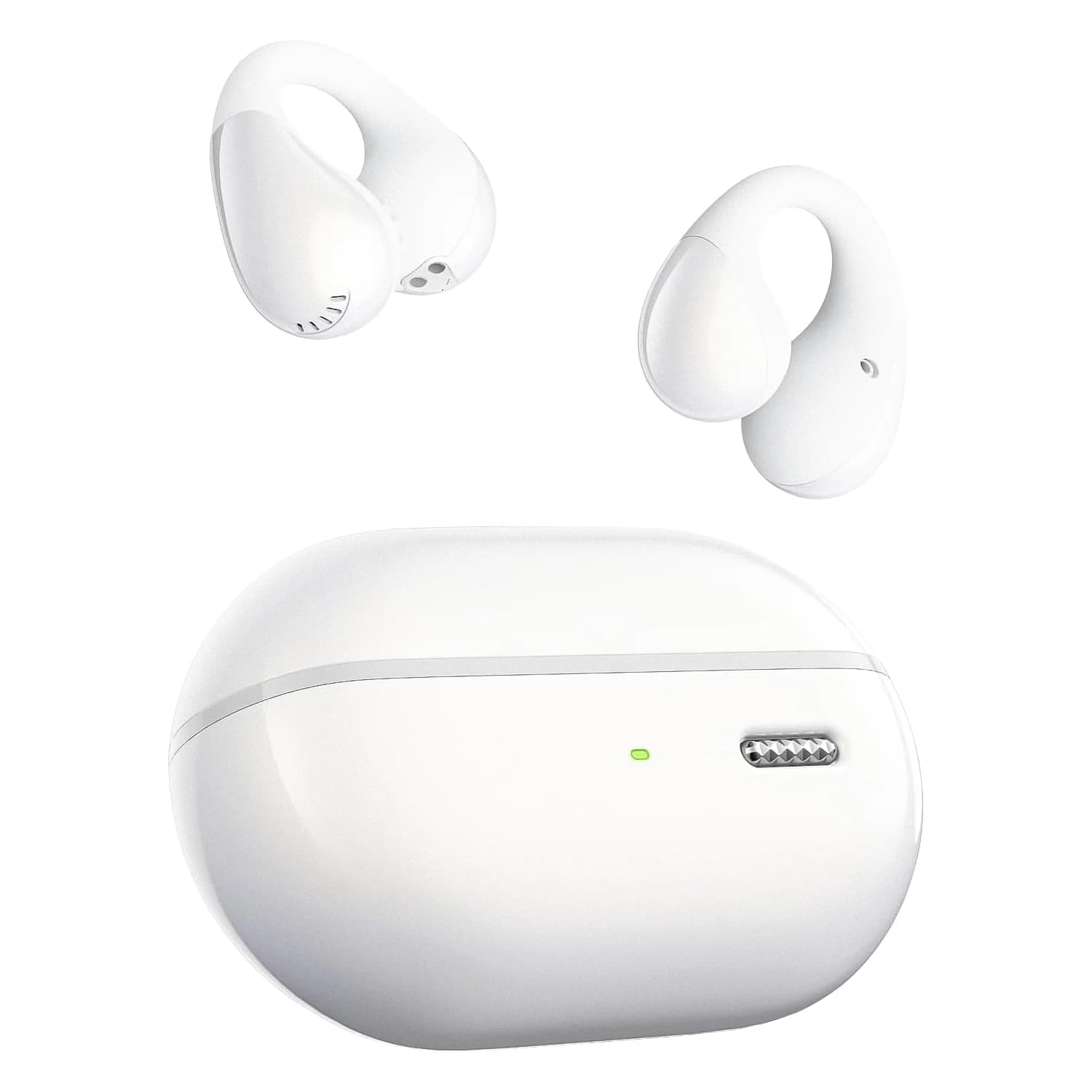 Fone de Ouvido SoundPeats PearlClip Pro Wireless - Branco