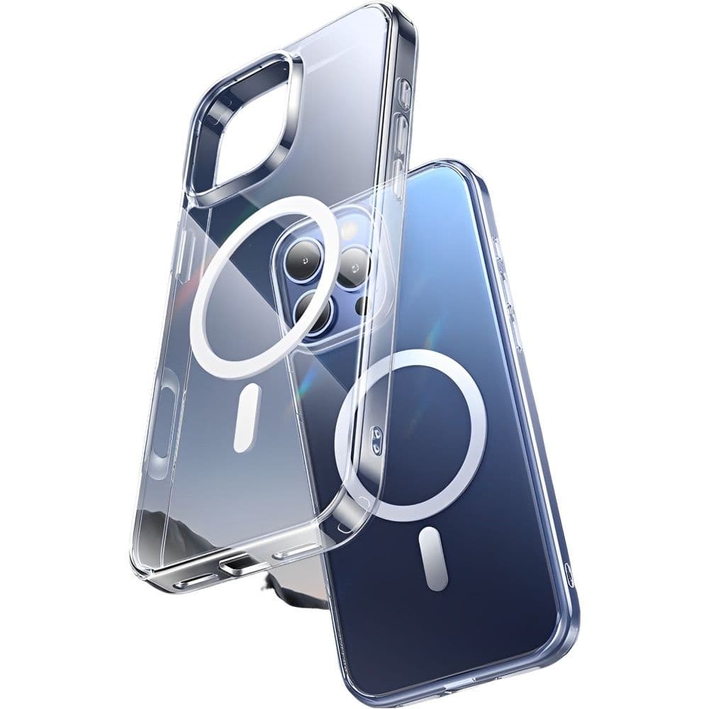 Funda Mcdodo iPhone 16 Pro Max PC-4923 PC/TPU Magnetic - Transparente
