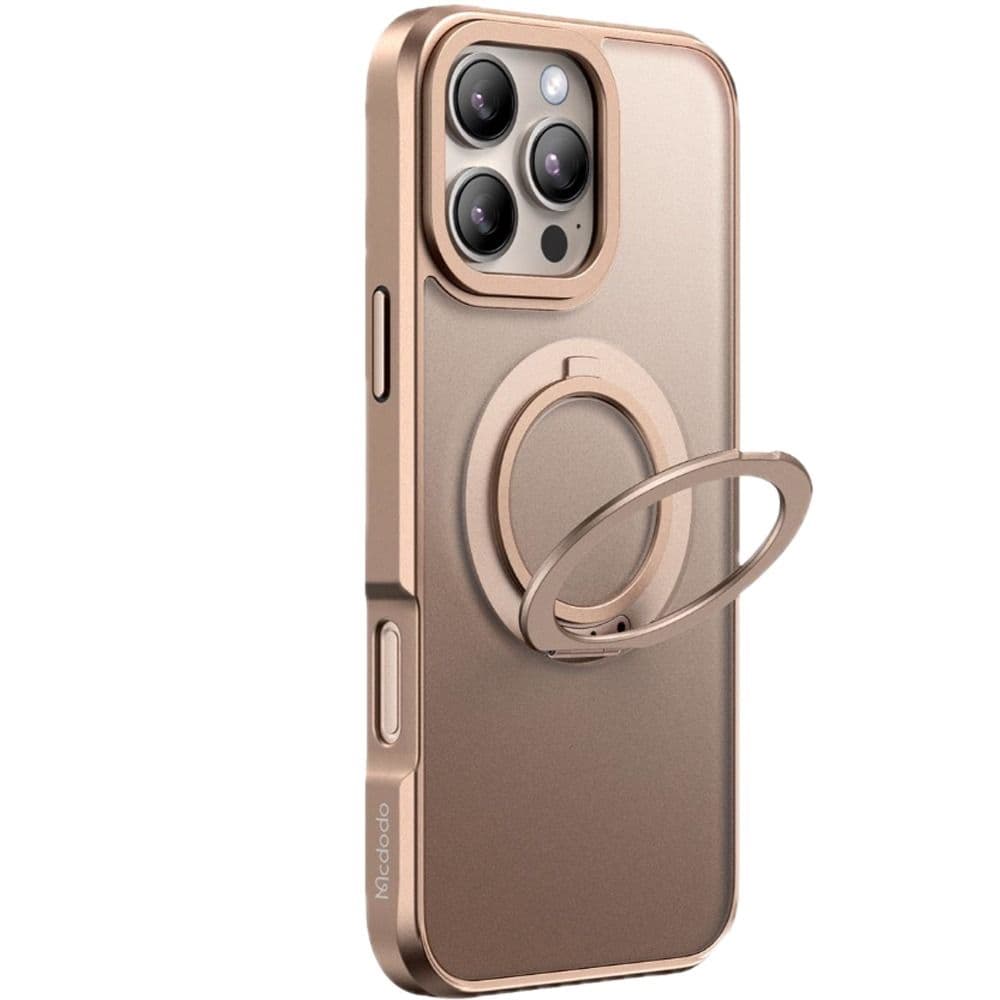Funda Mcdodo Iphone 16 Pro Max PC-4935 PC/TPU Magnetic - Gold