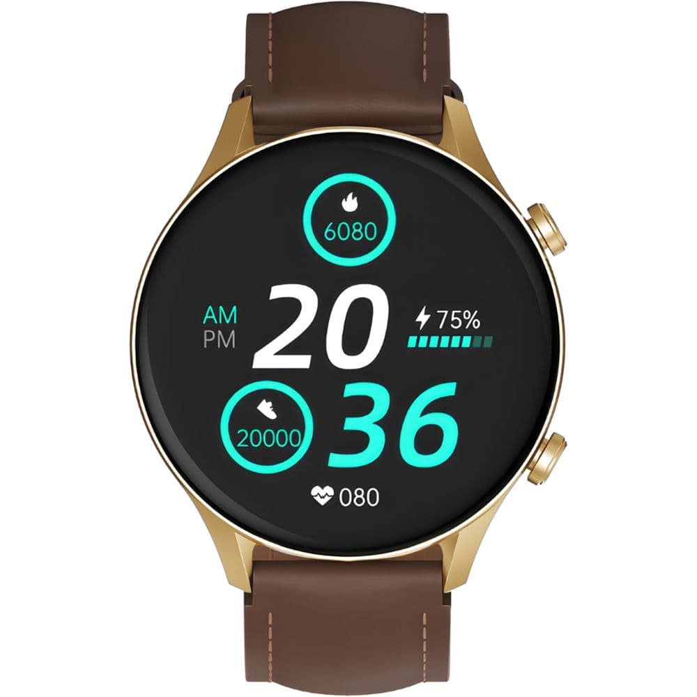 G-Tide R2 Pro com IP68 / Tela 1.43 / Bluetooth / Microfone / Sensor HR - Gold
