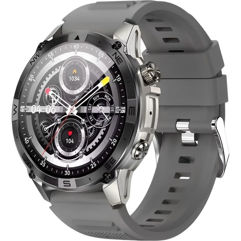 G-Tide R6 Pro com Tela 1.43 AMOLED / Sensor HR / IP68 / Bluetooth - Grey
