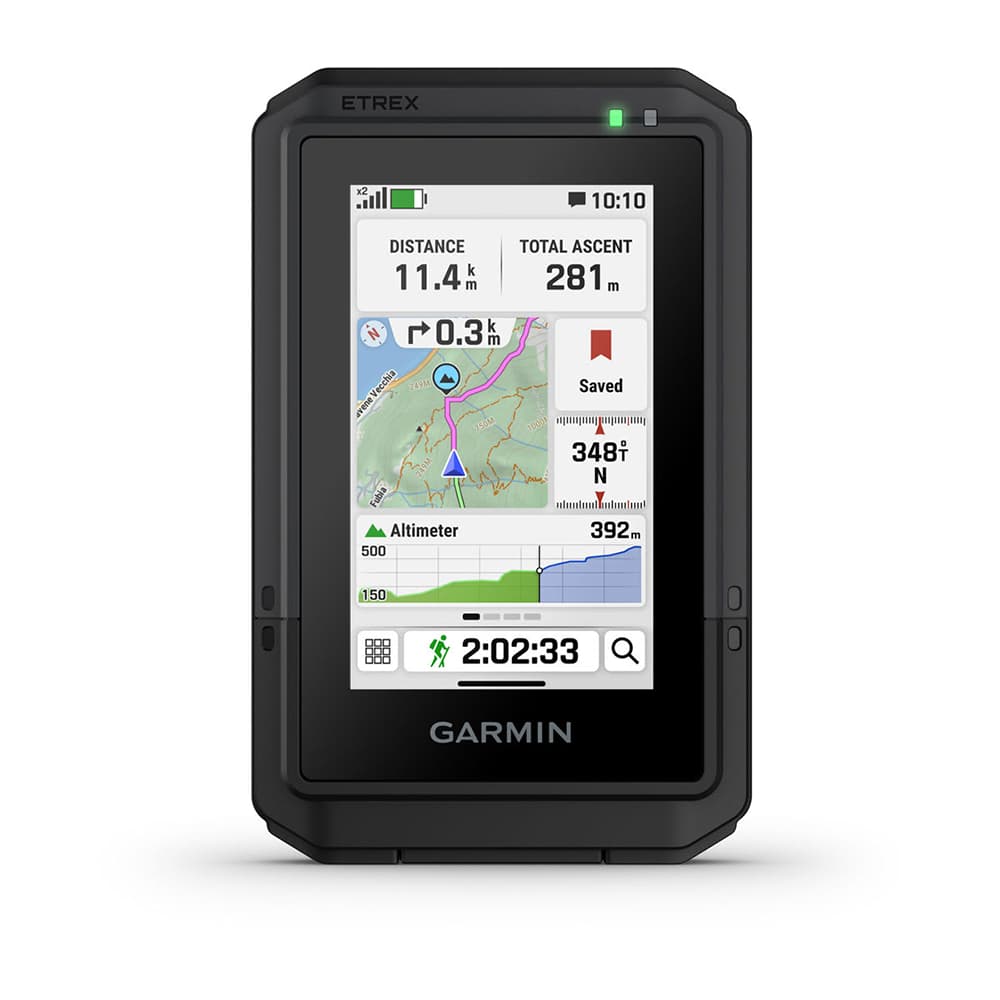 Garmin eTrex Touch 010-02940-00 com TouchScreen / Mapas Pré-instalados / IP67 / Wi-Fi /