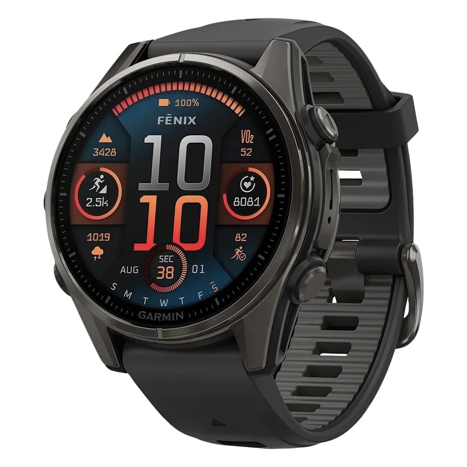 Garmin Fenix 8 Amoled 43mm 010-02903-20 - Cinza