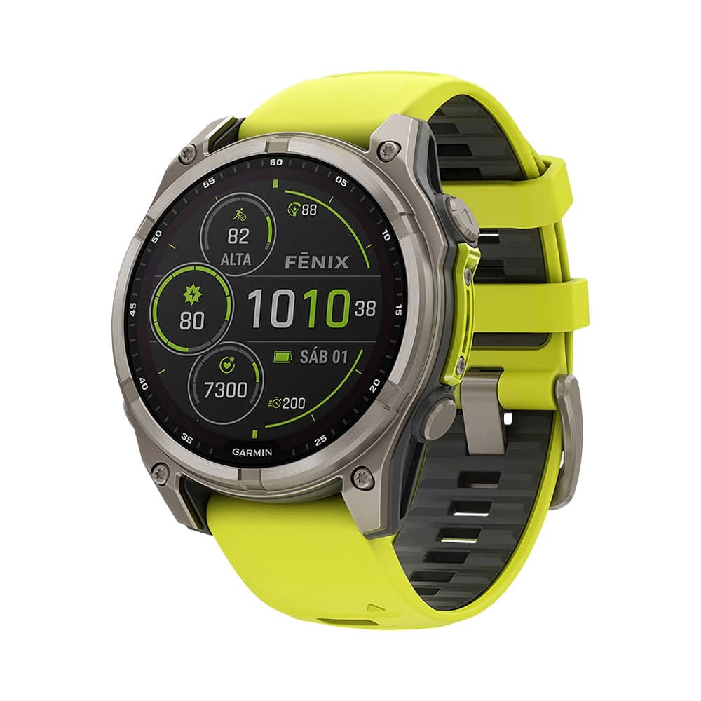 Garmin Fénix 8 Solar Sapphire 010 02906 20 47 Mm Gps Grafito/Amarillo