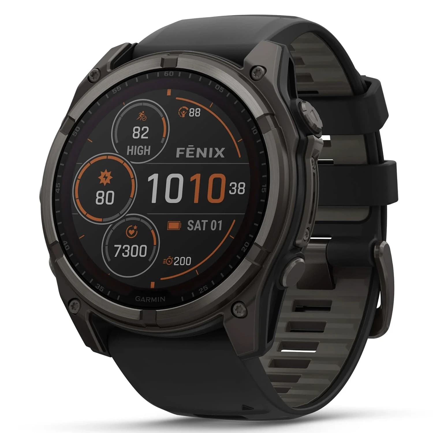Garmin Fenix 8 Solar Sapphire 47mm 010-02906-10 - Cinza
