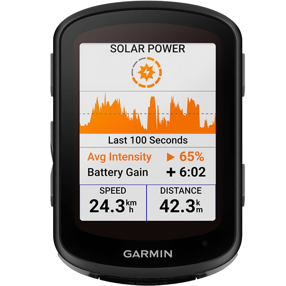 Garmin GPS Edge 840 Solar 010-02695-22 com IPX7 / Wi-Fi / Tela 2.6