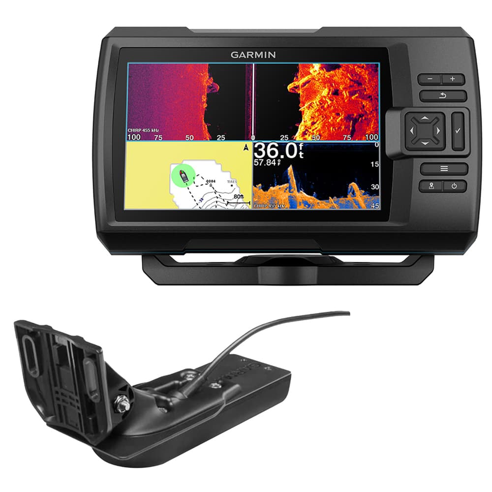 Garmin GPS Striker Vivid 7SV 010-02553-01 com Transductor GT52HW-TM