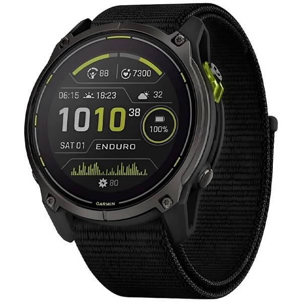 Garmin Relógio Enduro 3 010-02751 com GPS Wi-Fi - Preto
