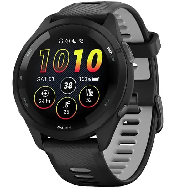 Garmin Relógio Forerunner 265 010-02810 com GPS Wi-Fi - Preto