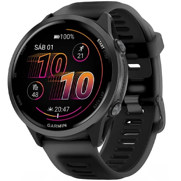 Garmin Relógio Forerunner 570 010-02971 47 mm com GPS Bluetooth - Preto