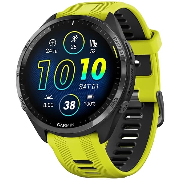 Garmin Relógio Forerunner 965 010-02809 com GPS Bluetooth - Preto Amarelo