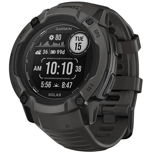 Garmin Relógio Instinct 2X Solar 010-02805 com GPS Bluetooth - Preto