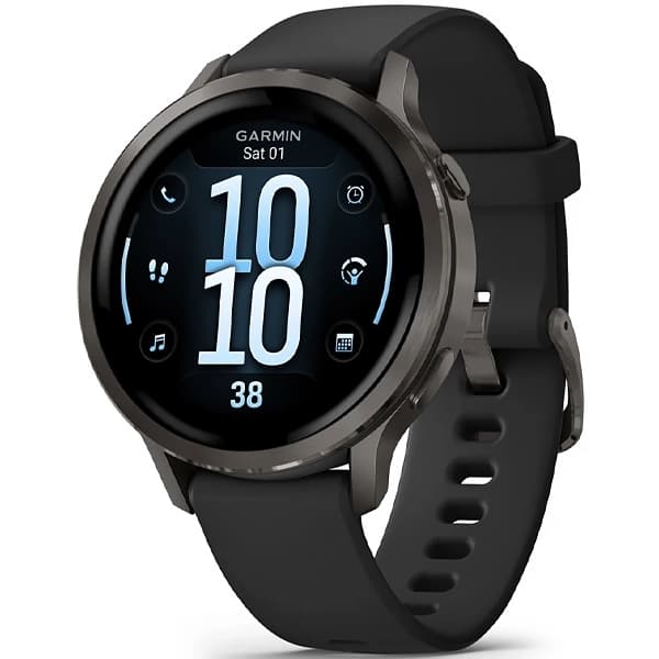 Garmin Relógio Venu 4 010-03013 41mm com GPS Wi-Fi - Preto