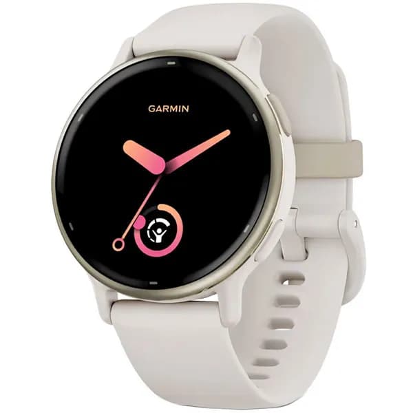Garmin Relógio Vivoactive 5 010-02862 com GPS Wi-Fi - Branco Dourado