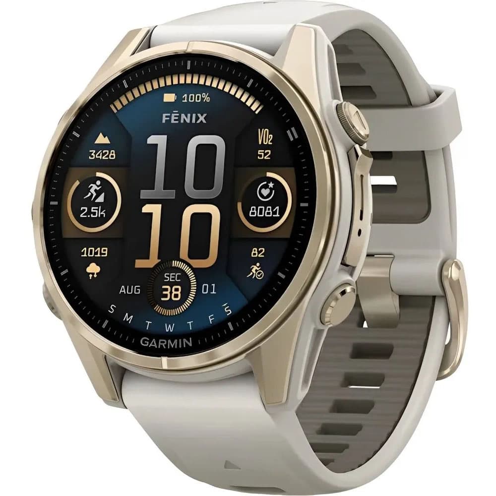 Garmin Reloj GPS Fenix 8 43MM Amoled 010-02903-10 - Gold
