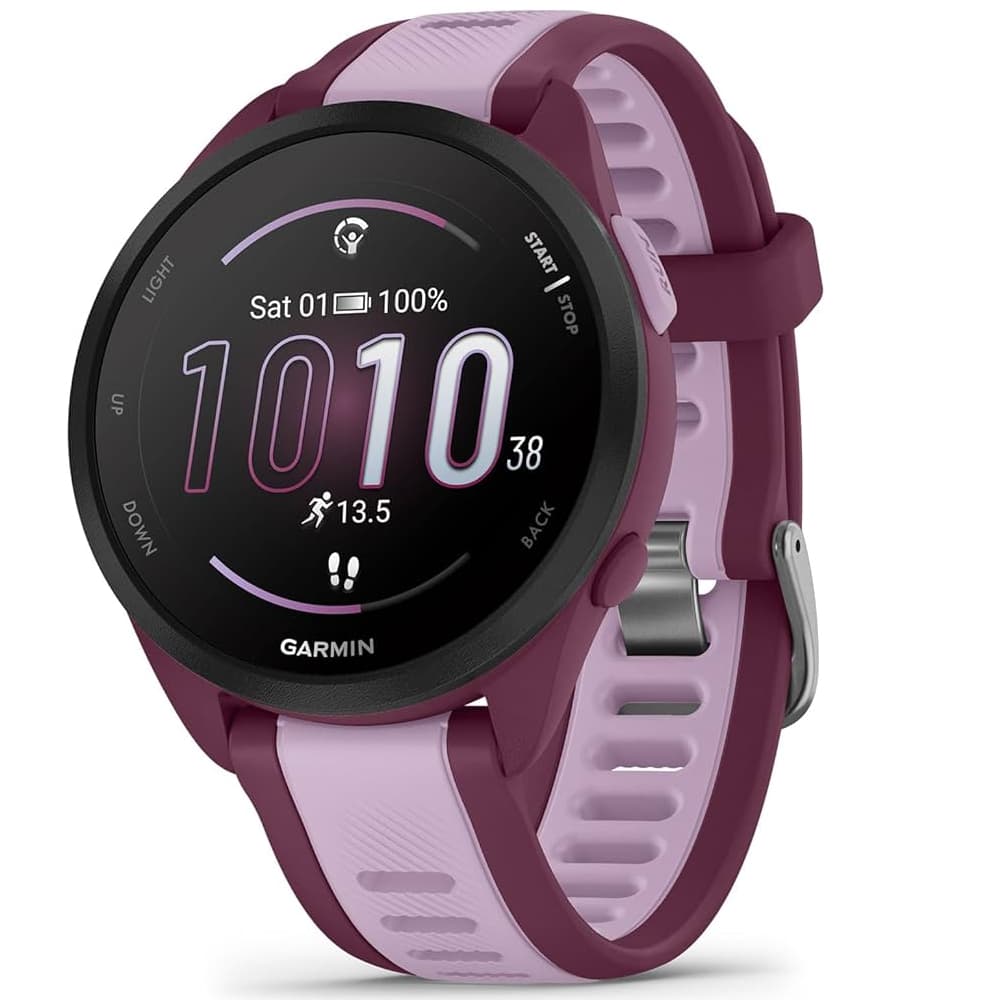 Garmin Reloj GPS Forerunner 165 Music 43mm 010-02863-33 - Berry/Lilac