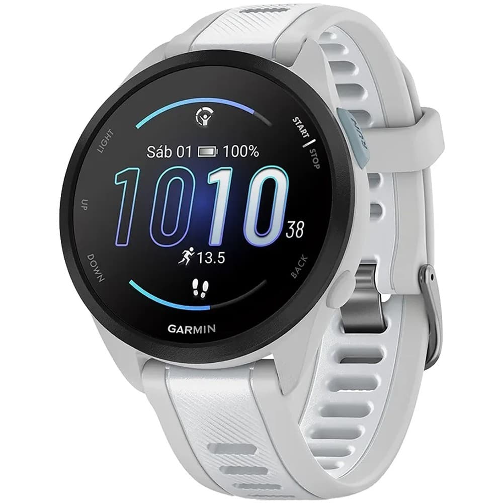 Garmin Reloj GPS Forerunner 265 46mm 010-02810-01 - Whitestone (Caja Fea)