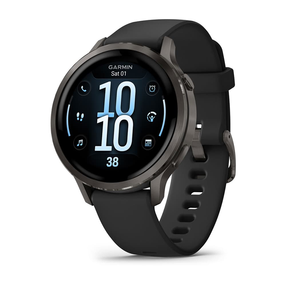 Garmin Venu 4 010-03013-02 com Tela AMOLED / 5 ATM / 41mm / Wi-Fi - Slate / Black