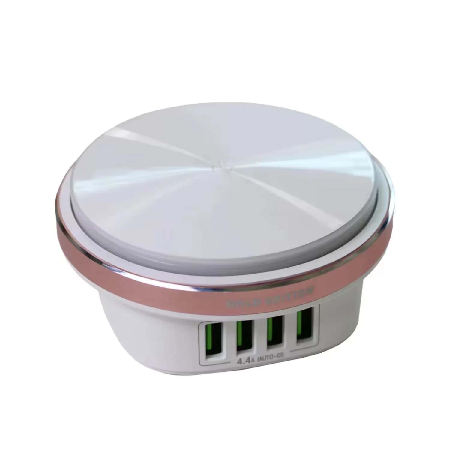 Geonav Gold Edition Carregador Gold Edition GE-C44 4 Portas USB 4.4A - Branco