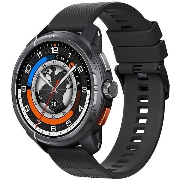 Haylou Relógio Solar Ultra HF009 com GPS Bluetooth - Preto (Anatel)