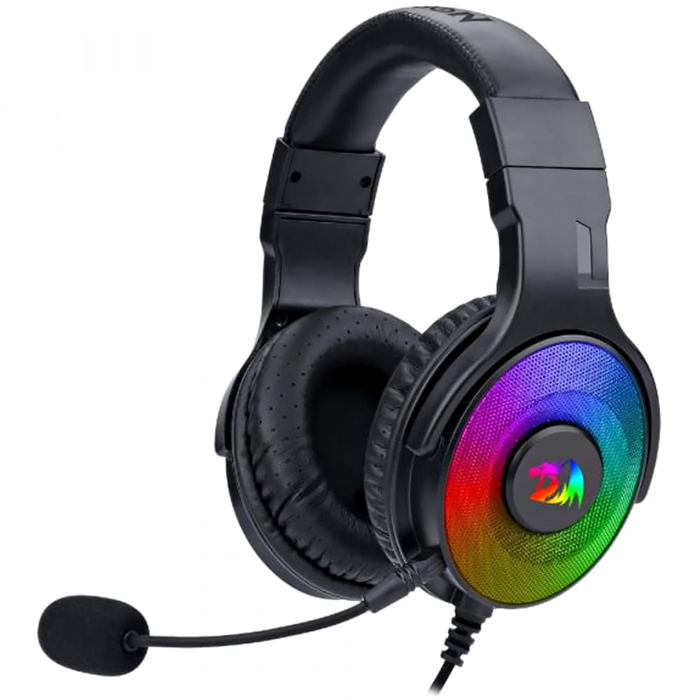 Headset Gaming Redragon Pandora H350 RGB/50mm/Micrófono Omnidireccional - Negro