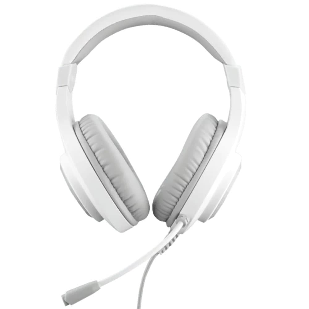 Headset Redragon HYLAS H260W-RGB con Micrófono Ajustable/50mm - Blanco