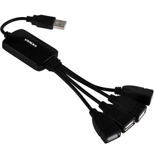 Hub USB Satellite A-HUB05 con 4 Puertos USB - Negro