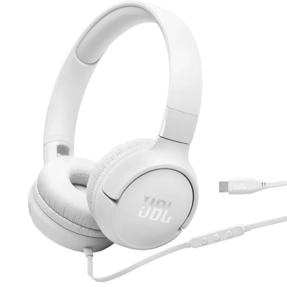 JBL Auricular JBL Tune 520C USB-C - White (Deslacrado)