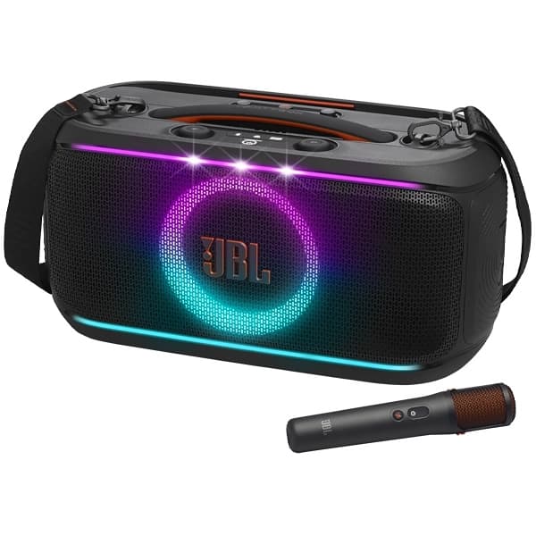 JBL Caixa de Som JBL PartyBox On The Go 2 Plus 100 watts RMS com Bluetooth USB-C - Preta