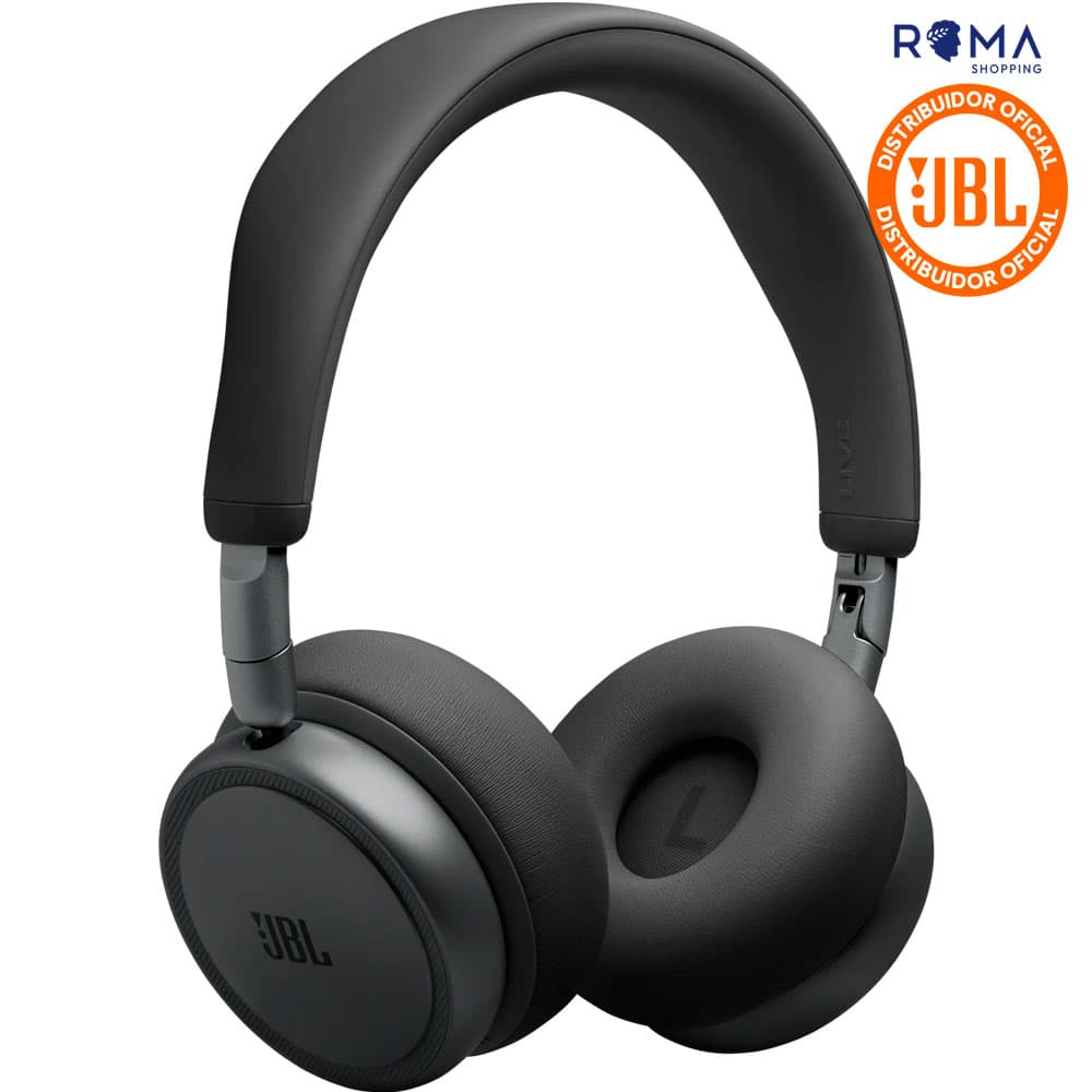 JBL Fone de Ouvido JBL Live 680NC Bluetooth - Preto