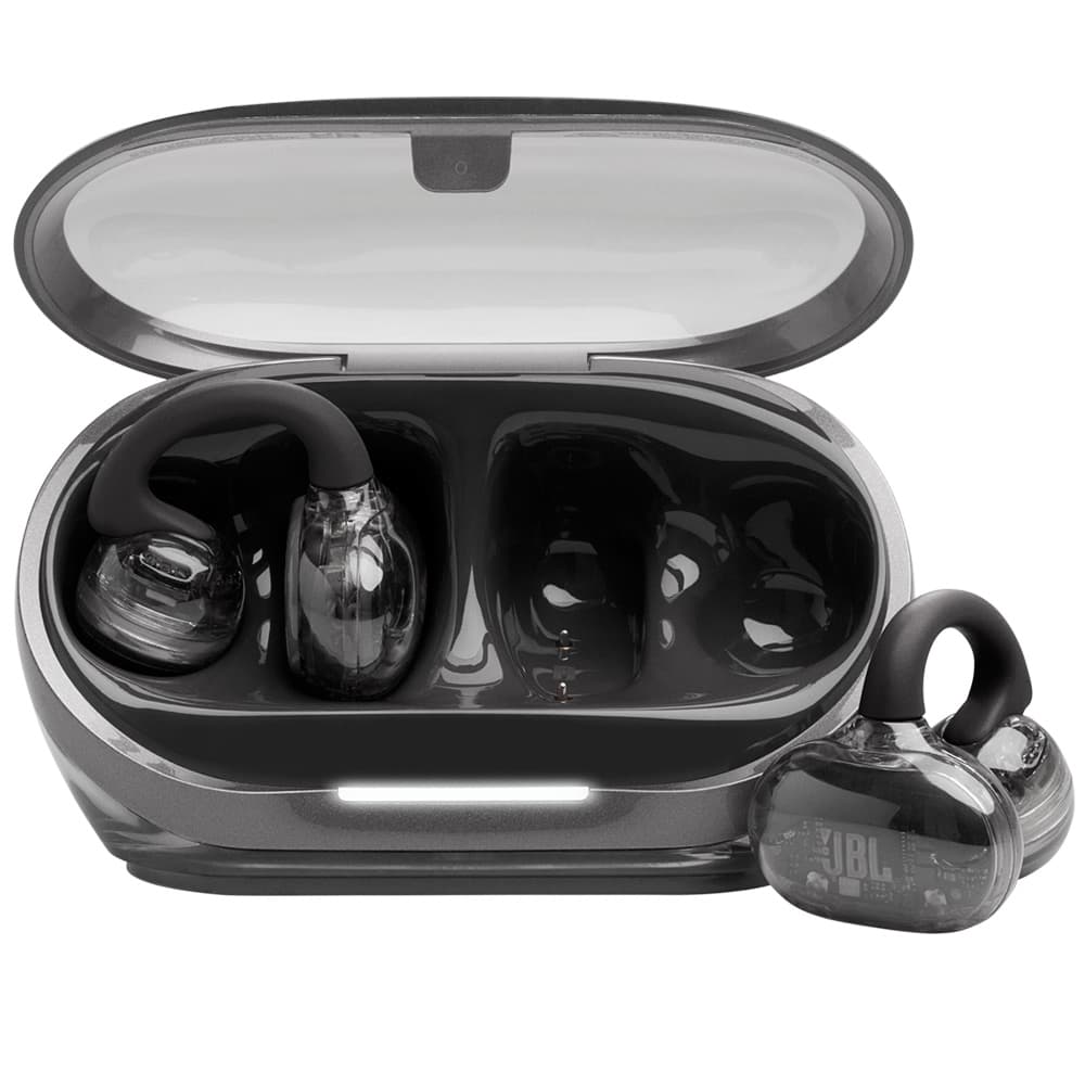 JBL Fone de Ouvido JBL Soundgear Clips TWS Bluetooth - Ghost Black