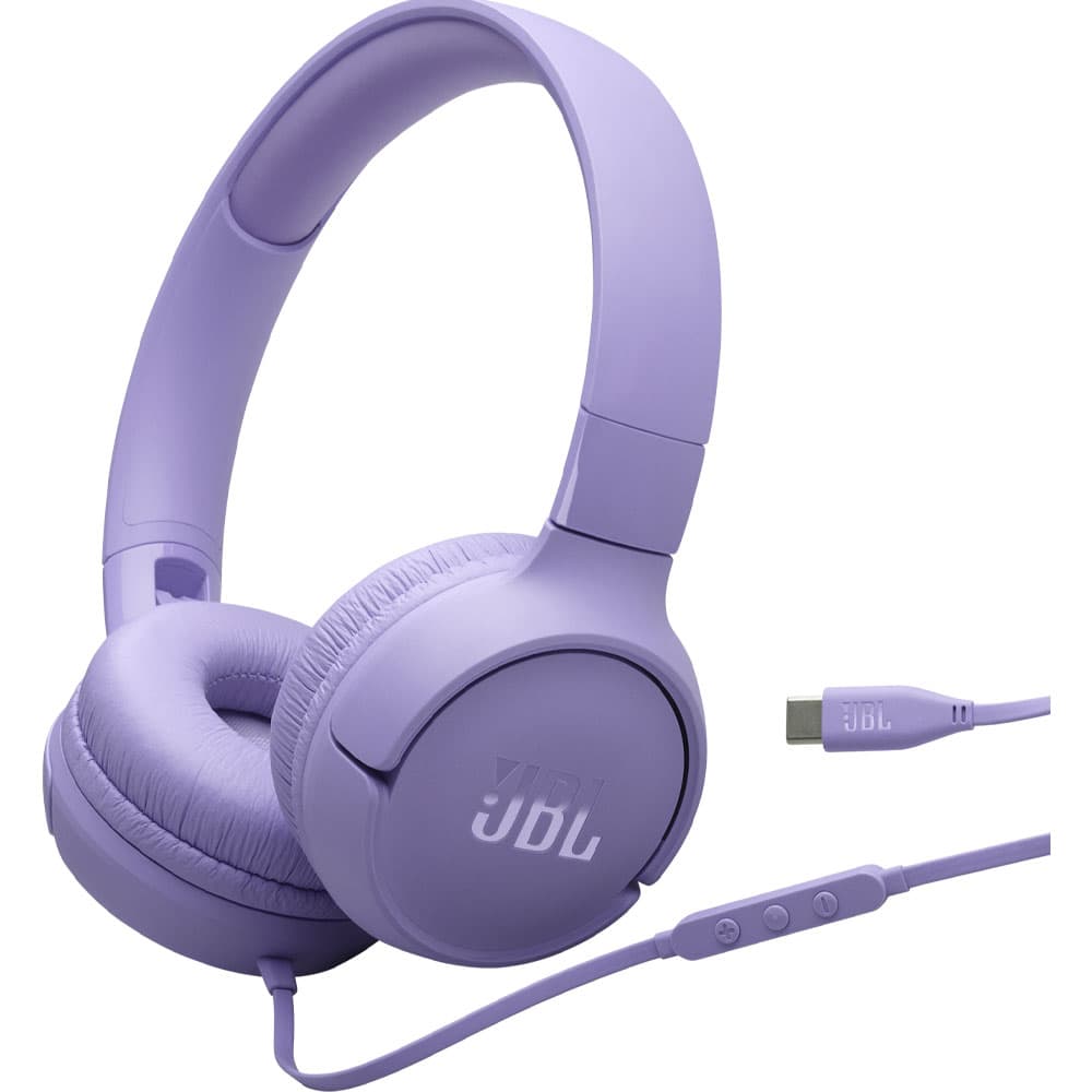 JBL Fone de Ouvido JBL T520C USB-C - Purple JBLT520CPURAM