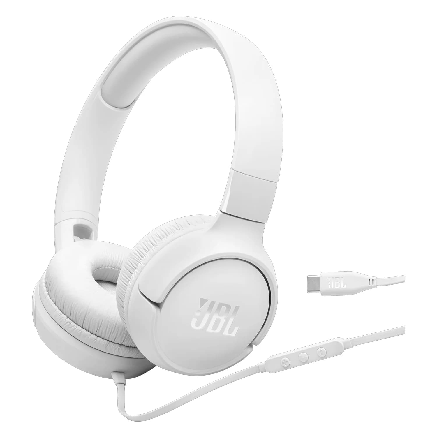JBL Fone de Ouvido JBL Tune 520C Com Fio USB-C - Branco