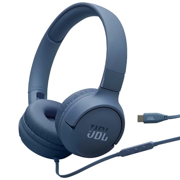 JBL Fone de Ouvido JBL TUNE 520C com Microfone e Cabo de 1.20 Metros - Azul