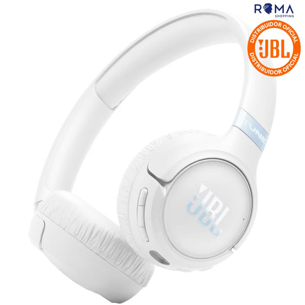JBL Fone de Ouvido JBL Tune 680NC ANC Bluetooth - Branco